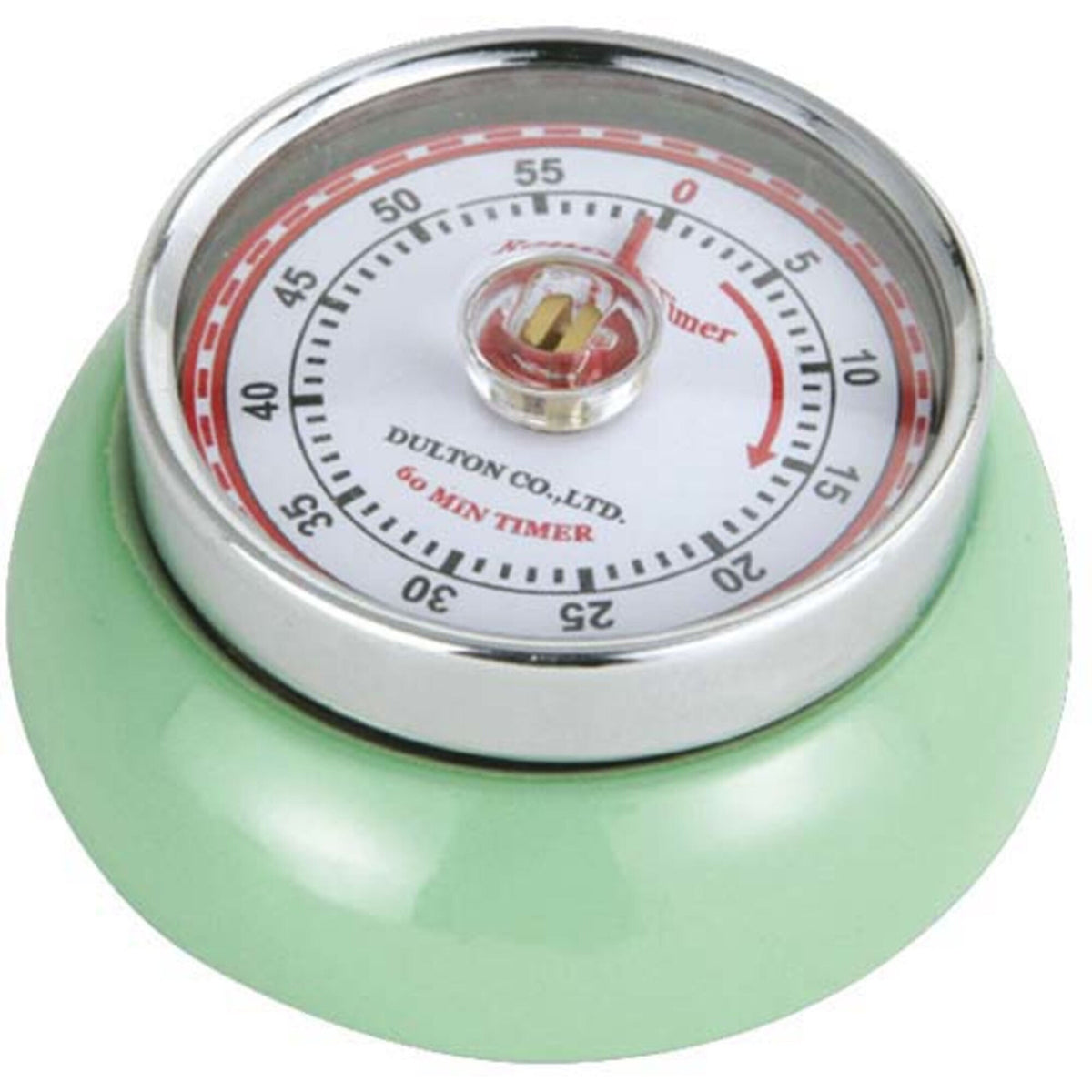 Lysegrønt Speed Timer minutur i retro design fra Zassenhaus