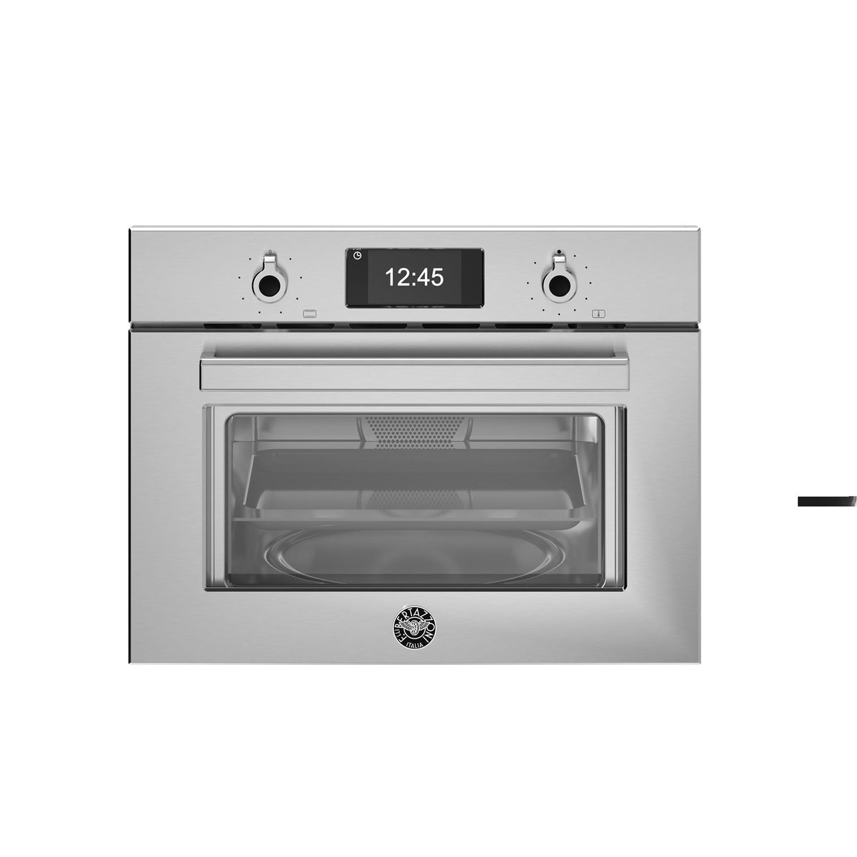 Bertazzoni Professional kombiovn med mikrobølgefunktion i rustfrit stål