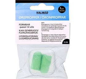 Se ValMed Ørepropper 1 par ✔ Kæmpe udvalg i  KopK - Køb online på udsalg og tilbud lige nu ✔ Hurtig levering: 1 - 2 Hverdage samt billig fragt - Varenummer: HG-54210 og barcode / Ean: 5708367509048 på lager - Udsalg på Personlig pleje > > Spar op til 61% - Over 1354 kendte mærker på udsalg