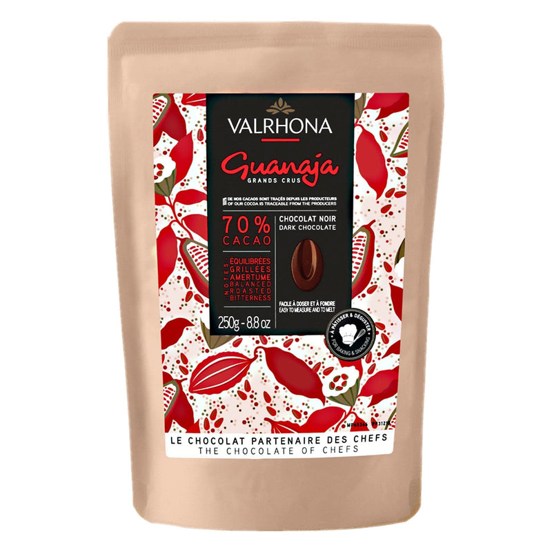Se Valrhona Guanaja 70% mørk chokolade, 250 g ✔ Kæmpe udvalg i Valrhona ✔ Meget billig fragt og hurtig levering: 1 - 2 hverdage - Varenummer: KTO-53427 og barcode / Ean: &