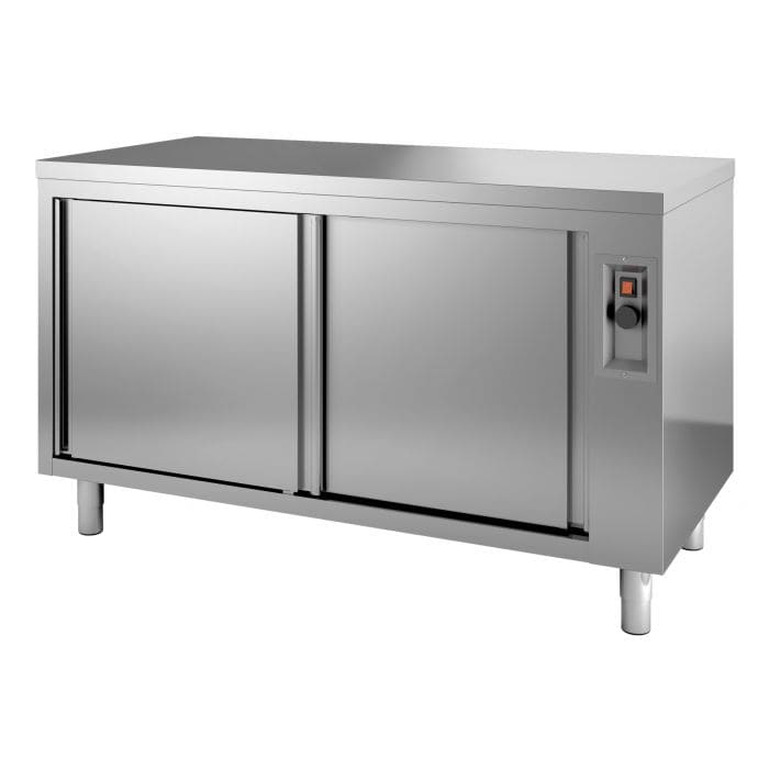 Combisteel varmebord, 70 cm dyb og 1400 mm langt, til GN-bakker