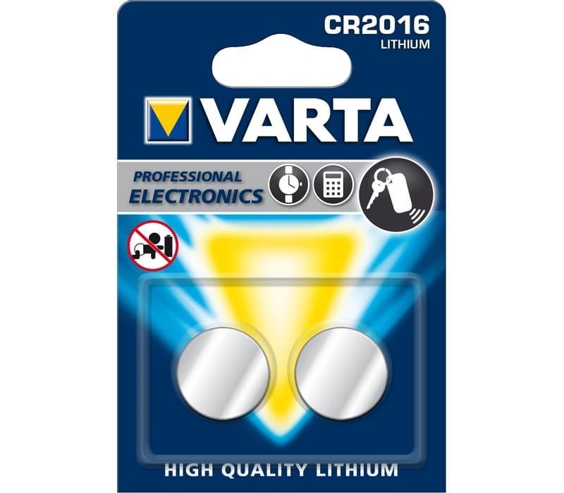 Se Varta CR 2016 battery (pakke med 2) ✔ Kæmpe udvalg i Varta ✔ Meget billig fragt og hurtig levering: 1 - 2 hverdage - Varenummer: ELG-40830 og barcode / Ean: &