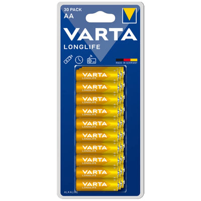 Se Varta Longlife AA-batterier (30-pak) ✔ Kæmpe udvalg i Varta ✔ Hurtig levering: 1 - 2 Hverdage samt billig fragt - Varenummer: ELG-757525 og barcode / Ean: '4008496992126 på lager - Udsalg på Batterier Spar op til 57% - Over 785 kendte brands på udsalg