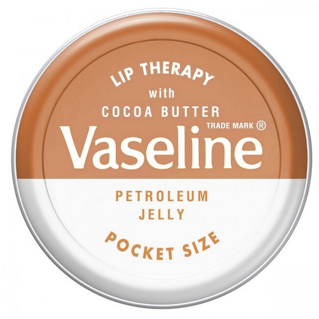 Vaseline Original Lip Therapy Pocket Size Cocoa Butter, 20 g læbepomade