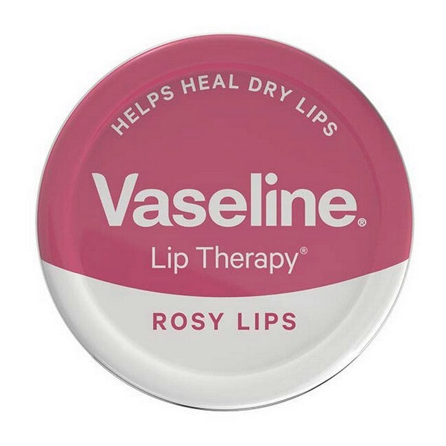 Lille beholder med Vaseline Original Lip Therapy Rose, 20 g