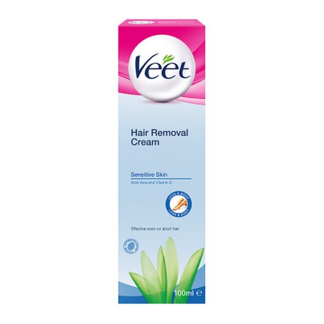 Veet 3 Minute Hair Removal Cream Sensitive Skin, tube på 100 ml
