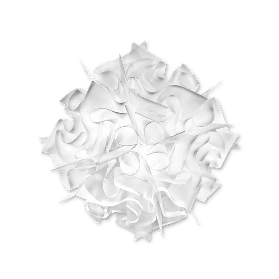 Veli Loft M lampe i hvid fra Slamp, designet af Adriano Rachele