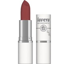 Se Lavera Velvet Matt Lipstick Vivid Red 04  X ✔ Kæmpe udvalg i  Lavera - Køb online på udsalg og tilbud lige nu ✔ Hurtig levering: 1 - 2 Hverdage samt billig fragt - Varenummer: HG-51681 og barcode / Ean: 4021457645565 på lager - Udsalg på Personlig pleje > DATOVARE & OUTLET > Makeup Spar op til 63% - Over 1354 design mærker på udsalg