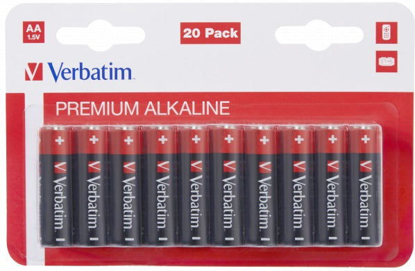 Se Verbatim 20 stk AA batterier ✔ Kæmpe udvalg i Verbatim - Køb online på udsalg og tilbud lige nu ✔ Billig fragt • Hurtig levering - Varenummer: MMAction-22104 og 23942498773 på lager - Udsalg på Batterier Få op til 67% i rabat - Shop udsalg fra mere end 1.798 mærker