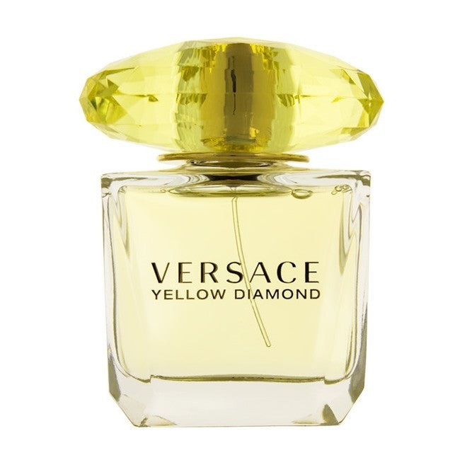 Flaske med Versace Yellow Diamond eau de toilette spray, 50 ml