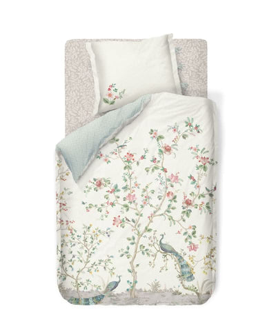 Se Pip Studio Okinawa White på udsalg! 140x220 cm + pude 60x63 cm. Billig fragt & hurtig levering. Spar op til 63%!  Køb nu!