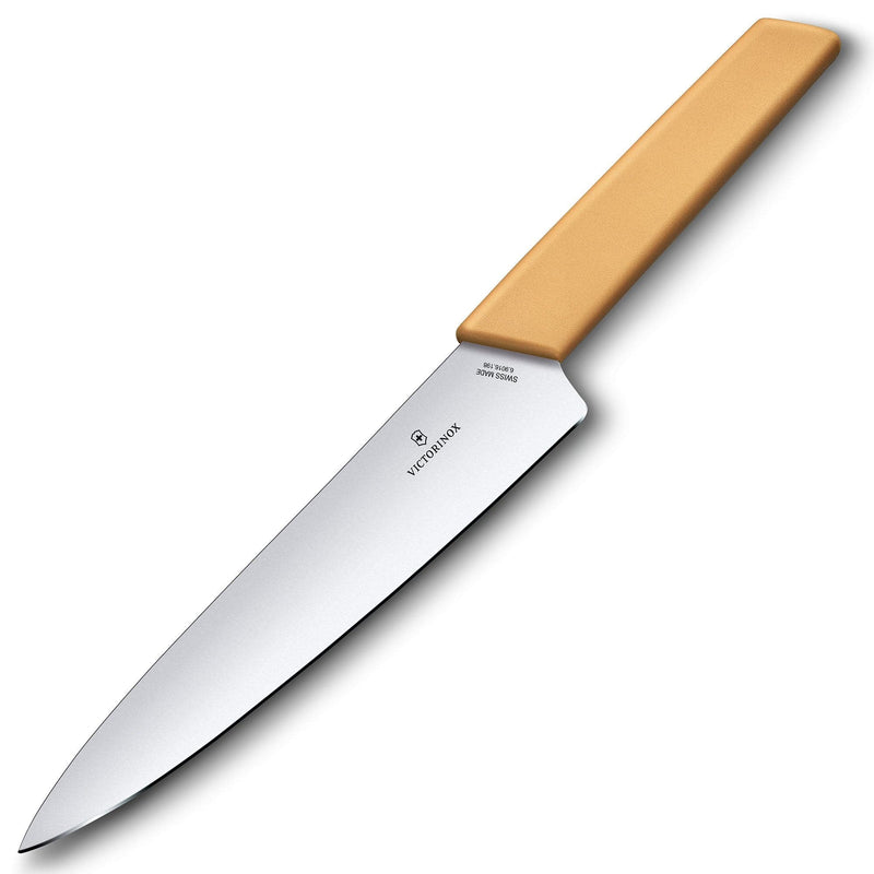 Se Victorinox Swiss Modern kokkekniv 19 cm, honning ✔ Kæmpe udvalg i Victorinox ✔ Meget billig fragt og hurtig levering: 1 - 2 hverdage - Varenummer: KTO-6.9016.198B og barcode / Ean: &