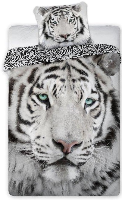 Se Vild Tiger Sengetøj 140x200 cm - 100 procent bomuld ✔ Kæmpe udvalg i Bolig Magasin - Køb online på udsalg og tilbud lige nu ✔ Super billig fragt og lynhurtig levering - Varenummer: MMAction-2220061 og 5907750555673 på lager - Udsalg på Sengetøj med dyr Spar helt op til 73% - Stort udsalg på over 739 mærker