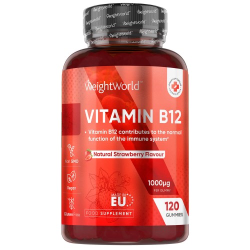 Se B12-vitamin Vingummier - B-vitamin » Kæmpe udvalg i WeightWorld » Hurtig levering: 1 - 2 Hverdage samt billig fragt - Varenummer: WWDK-50162 og barcode / Ean: 5056128128039 på lager - Udsalg på B-vitamin Spar op til 55% - Over 1312 kendte brands på udsalg