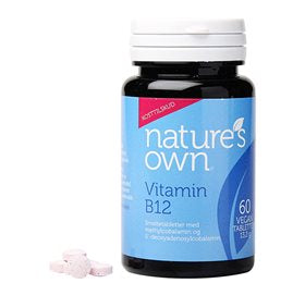 Se Natures Own Vitamin B12 Vegan smeltetablet 60 tab. ✔ Kæmpe udvalg i Natures Own - Køb online på udsalg og tilbud lige nu ✔ Meget billig fragt og hurtig levering - Varenummer: Helsegrossisten-24324 og 5021758003544 på lager - Udsalg på Sundhed > Vitaminer > Panacea Store besparelser – op til 77% - Store besparelser på over 2.739 mærker
