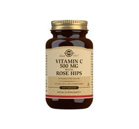 Se Solgar Vitamin C 500 mg med hyben - 100 tab. ✔ Kæmpe udvalg i KopK ✔ Meget billig fragt og hurtig levering: 1 - 2 hverdage - Varenummer: HG-54071 og barcode / Ean: &