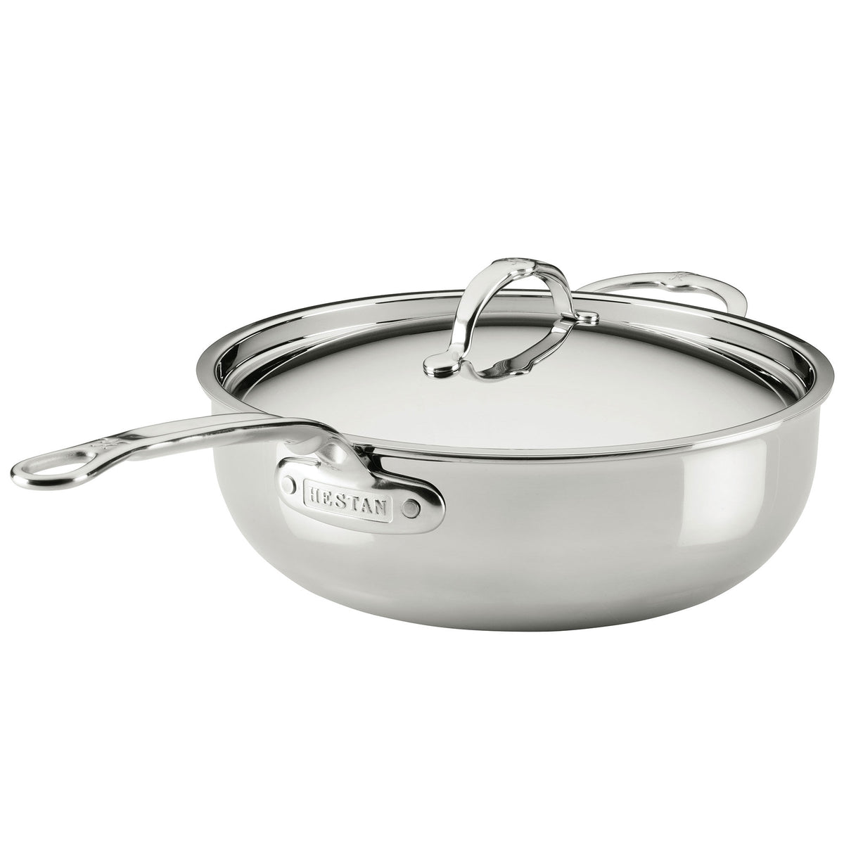 Hestan ProBond Luxe stegepande på 28 cm med låg