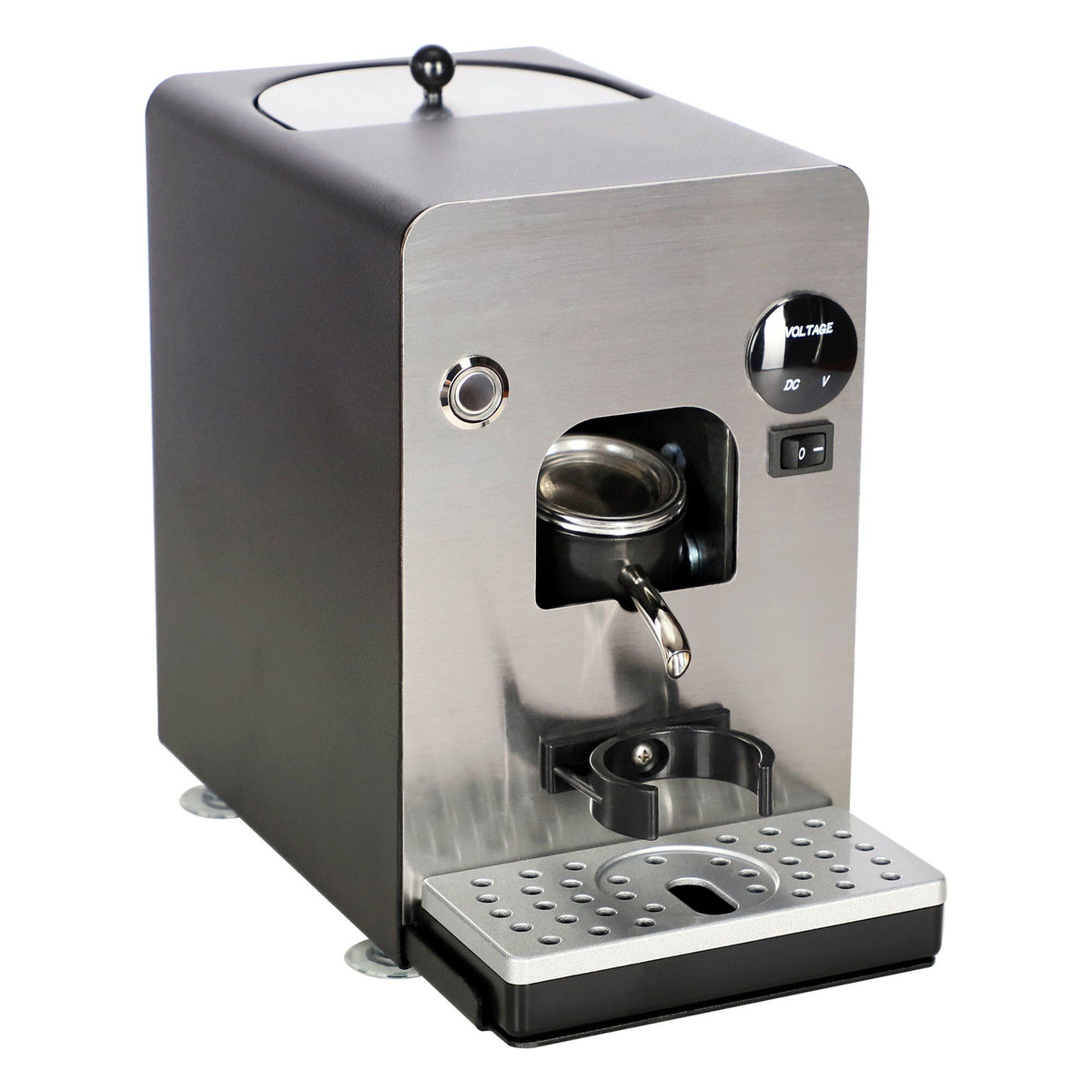 Panafe Allfree kapselmaskine til espresso i sort og stål
