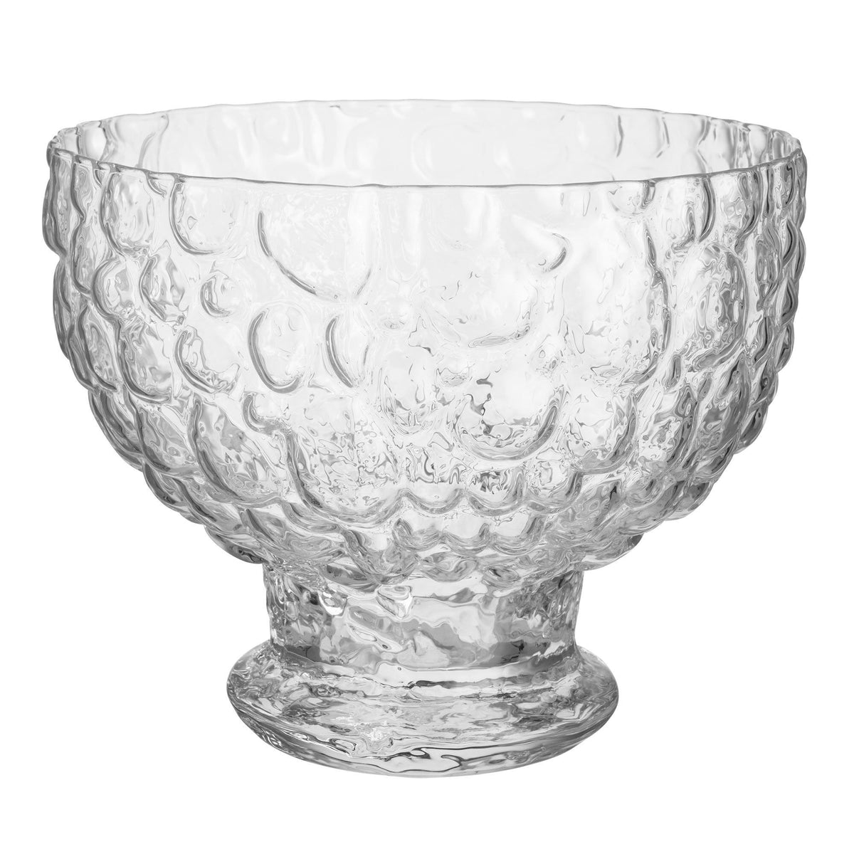 Kosta Boda Moss skål i klart glas, 190 mm
