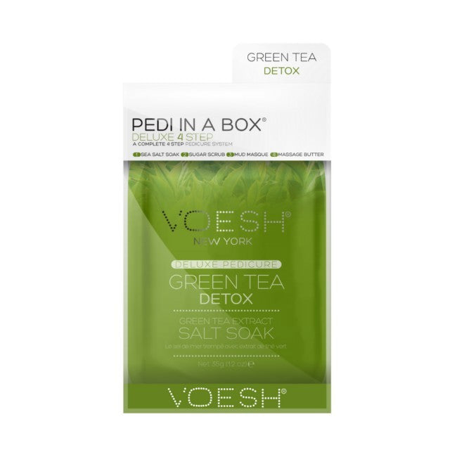Voesh Pedi In A Box Green Tea Detox fodpleje