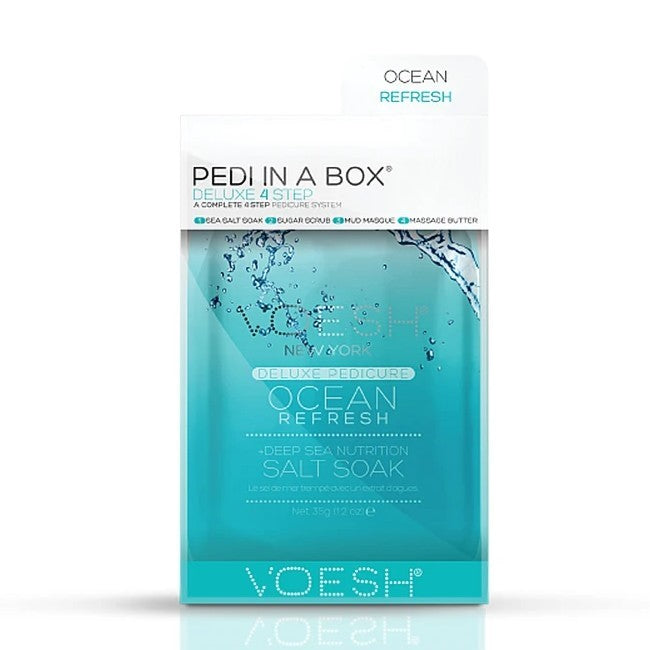 Voesh Pedi In A Box fodplejeæske i varianten Ocean Refresh