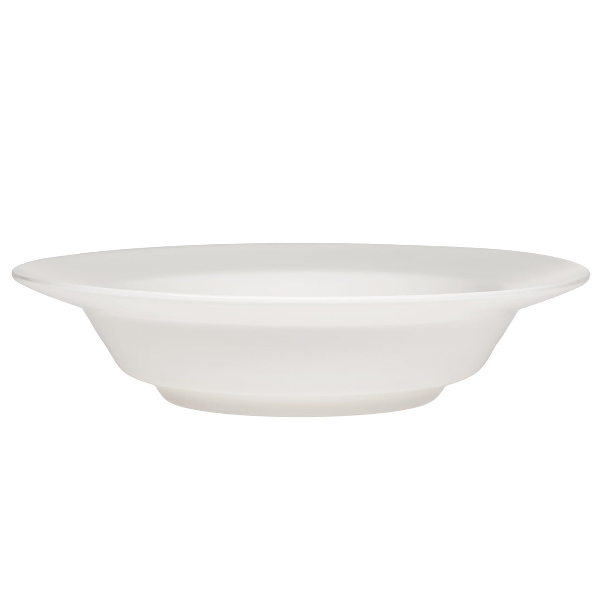 Hvid dyb tallerken fra Arabia Mainio, 22 cm