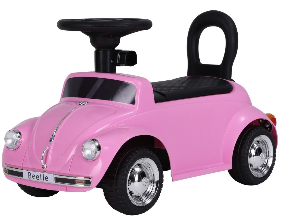 Se VW Beetle Classic Gåbil m/lædersæde, Pink ✔ Kæmpe udvalg i MegaLeg - Køb online på udsalg og tilbud lige nu ✔ Lav fragtpris og hurtig levering - Varenummer: MMAction-28071 og 5712548280718 på lager - Udsalg på Gå Biler Spar helt op til 57% - Kæmpe udsalg på over 739 mærker