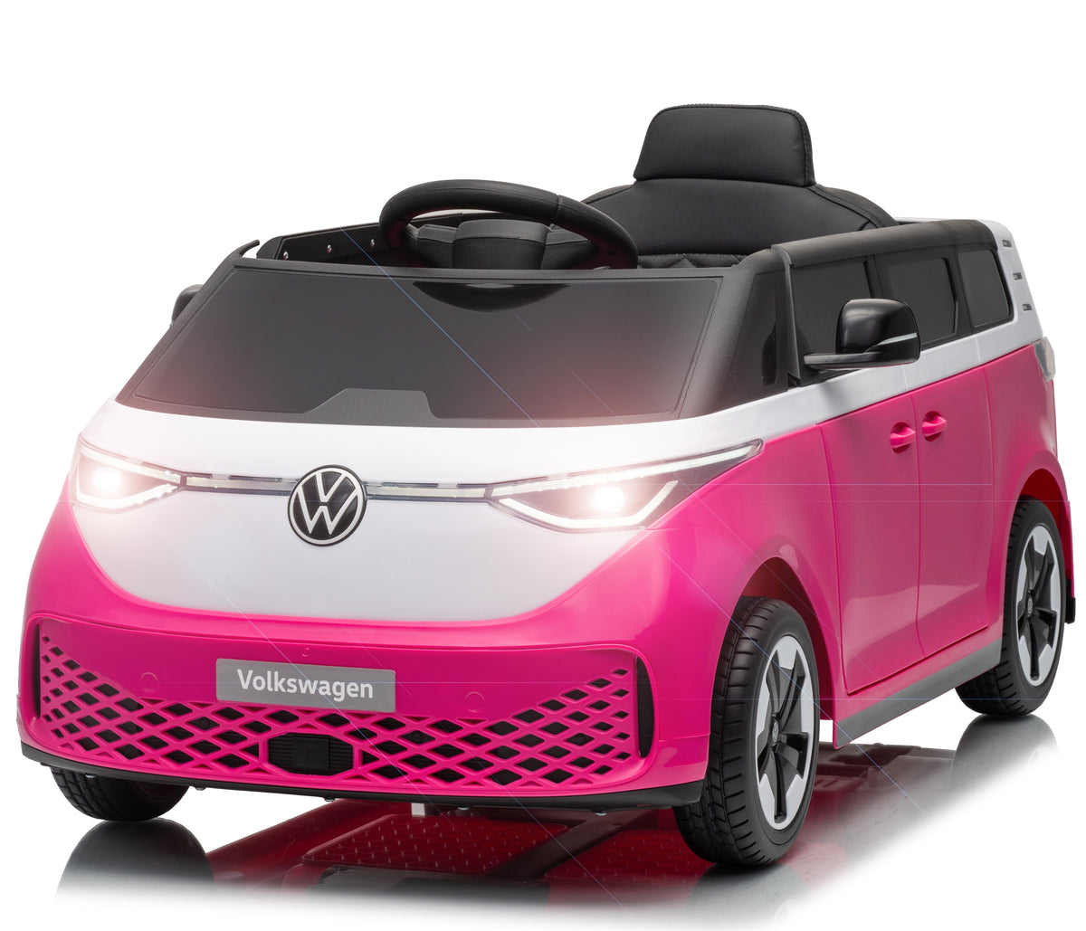 Se VW ID Buzz Elbil Til børn 22,2V m/Gummihjul, Lædersæde 2.4G Pink ✔ Kæmpe udvalg i Megaleg - Køb online på udsalg og tilbud lige nu ✔ Hurtig levering til lave fragtpriser - Varenummer: MMAction-28383 og 5712548283832 på lager - Udsalg på Elbiler til Børn 21-24V Spar helt op til 73% - Over 739 kendte mærker på udsalg