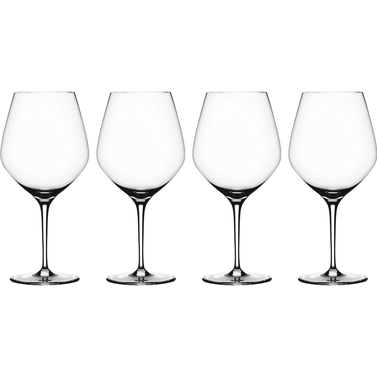 Fire Spiegelau Authentic Bourgogne rødvinsglas i krystalglas med stor bowle
