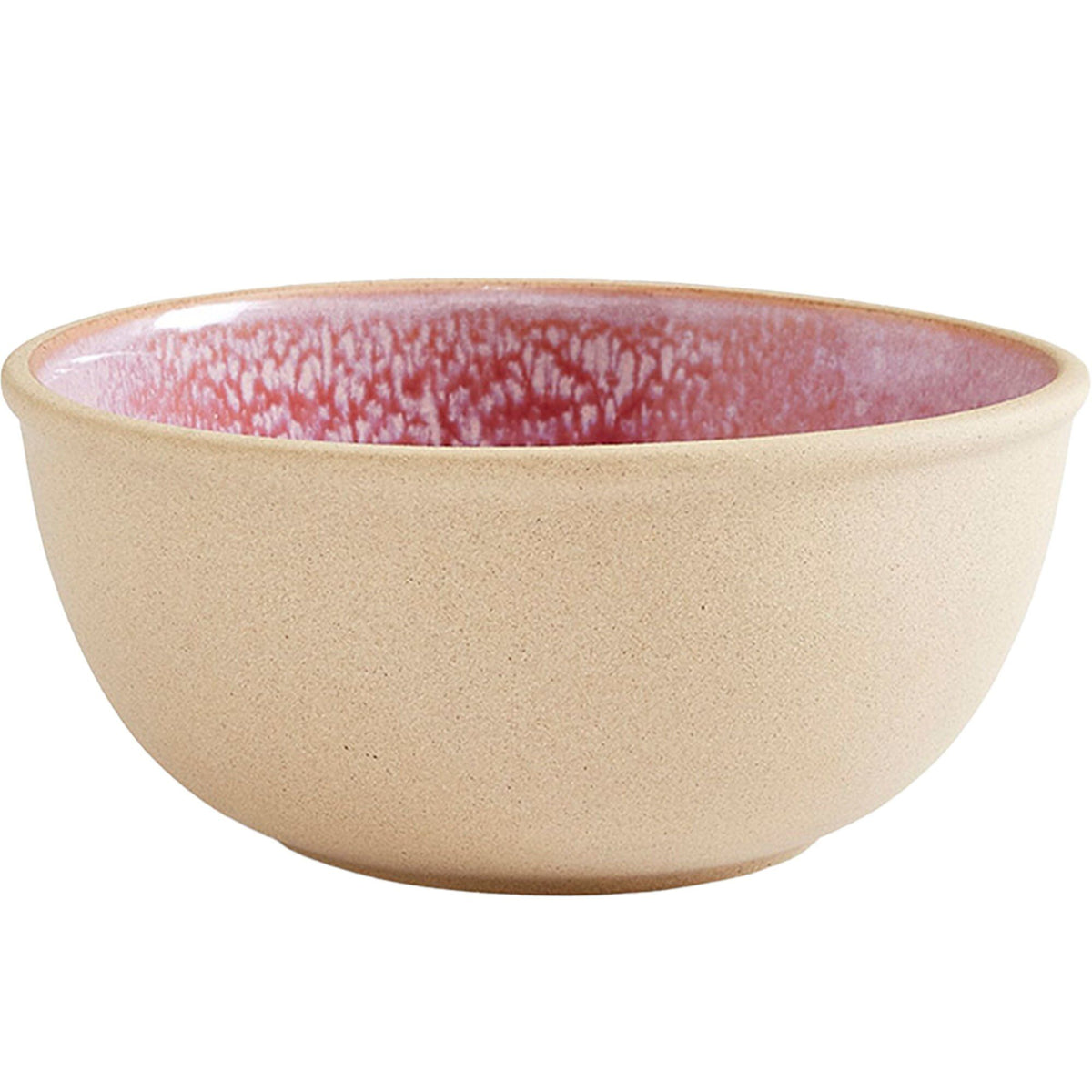 Fire Minerals-skåle i rose quartz fra Portmeirion, Ø15 cm