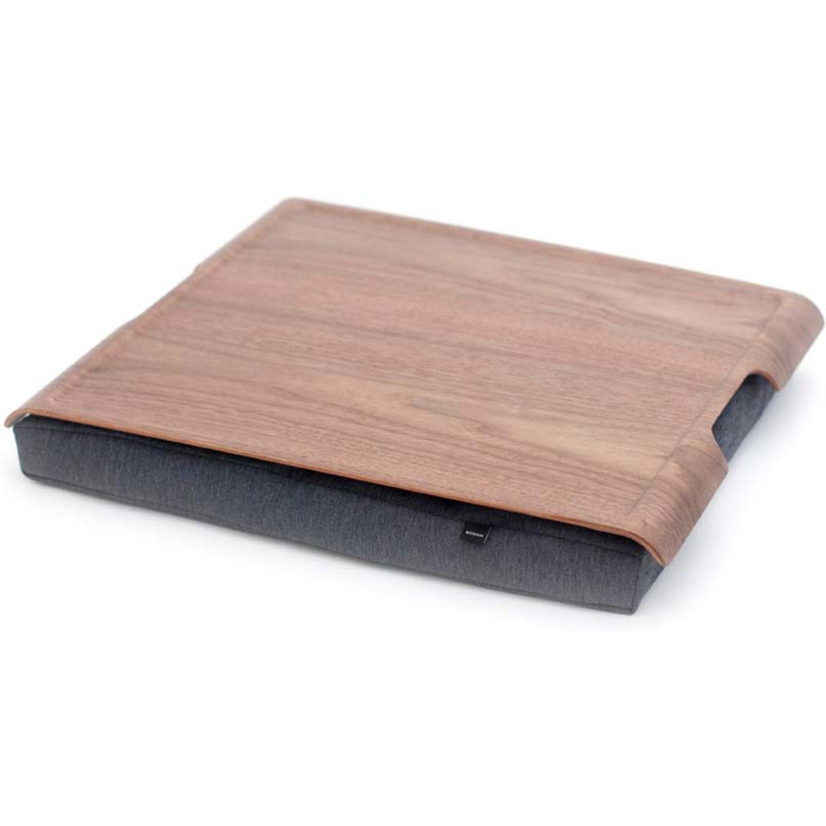 Bosign Laptray Anti-Slip bakke i valnød og grå til computer og servering