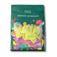 Wally and Whiz stor flowpack med 125 individuelt indpakkede gourmetvingummier