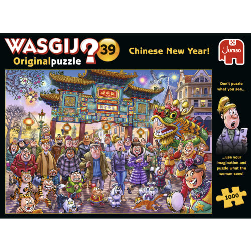 Wasgij puslespil - Kinesisk nytår