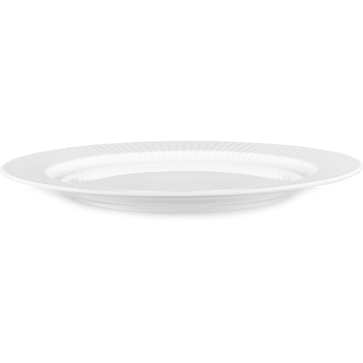 Eva Trio Legio Nova middagstallerken 28 cm med minimalistisk design og riller