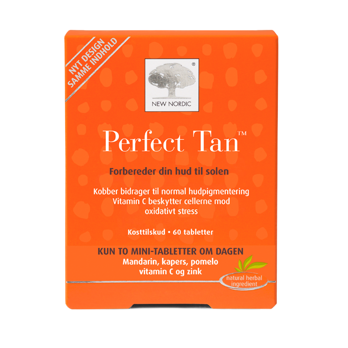 Se New Nordic Skin Care Perfect Tan 60 tabl. ✔ Kæmpe udvalg i Bolig Magasin - Køb online på udsalg og tilbud lige nu ✔ Hurtig levering til lave fragtpriser - Varenummer: Helsegrossisten-45180 og 5021807451807 på lager - Udsalg på Sundhed > New Nordic > Sol & Selvbruner Op til 57% rabat - Mere end 2.739 populære mærker på tilbud