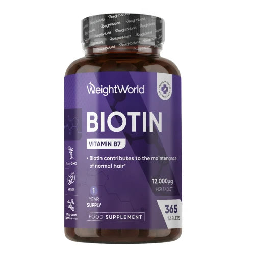 Se Biotin 12000 ✔ Kæmpe udvalg i WeightWorld - Køb online på udsalg og tilbud lige nu ✔ Billig fragt • Hurtig levering - Varenummer: WeightWorld-49823 og 5056128123904 på lager - Udsalg på Hår og Negle Spar stort – op til 53% - Over 2.739 mærker med kæmpe udsalg