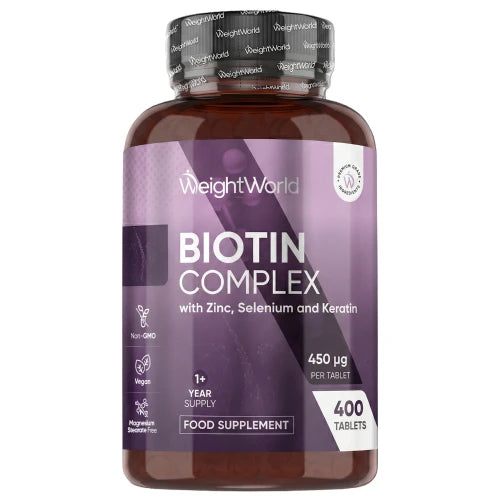 Se Biotin Complex with Zinc, Selenium and Keratin ✔ Kæmpe udvalg i WeightWorld - Køb online på udsalg og tilbud lige nu ✔ Lav fragtpris og hurtig levering - Varenummer: WeightWorld-50786 og 5056128127537 på lager - Udsalg på Hår og Negle Store besparelser – op til 67% - Udsalg på mere end 2.281 populære mærker