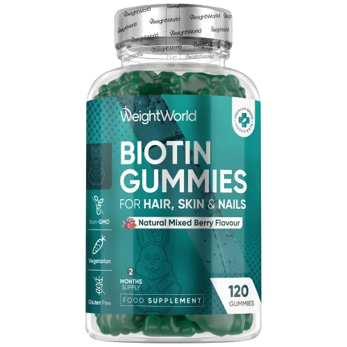 Se Biotin Gummies ✔ Kæmpe udvalg i WeightWorld - Køb online på udsalg og tilbud lige nu ✔ Hurtig levering til lave fragtpriser - Varenummer: WeightWorld-49828 og 5056128112595 på lager - Udsalg på Hår og Negle Store besparelser – op til 77% - Shop over 2.281 kendte mærker på udsalg