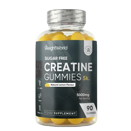Se Creatine Gummies ✔ Kæmpe udvalg i WeightWorld - Køb online på udsalg og tilbud lige nu ✔ Hurtig levering til lave fragtpriser - Varenummer: WeightWorld-50355 og 5056128128435 på lager - Udsalg på Kreatin Få op til 63% i rabat - Find over 1.798 mærker på udsalg