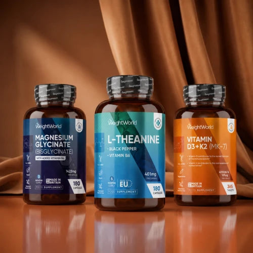 WeightWorld helsepakke til vinterbalance med tre kosttilskud i en kombipakke