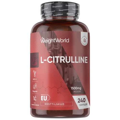 Se L-Citrullin 3000mg ✔ Kæmpe udvalg i WeightWorld - Køb online på udsalg og tilbud lige nu ✔ Lav fragtpris og hurtig levering - Varenummer: WeightWorld-50415 og 5056128128671 på lager - Udsalg på Aminosyrer Spar stort – op til 59% - Eksklusivt udsalg på over 2.739 mærker