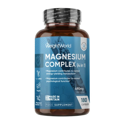 Se Magnesium Complex 490mg ✔ Kæmpe udvalg i WeightWorld - Køb online på udsalg og tilbud lige nu ✔ Billig fragt og hurtig levering - Varenummer: WeightWorld-51048 og 5056128129043 på lager - Udsalg på Magnesium Spar stort – op til 59% - 2.739+ mærker samlet til lave priser