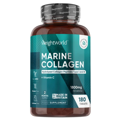 Se Marine Kollagen + C-vitamin ✔ Kæmpe udvalg i WeightWorld - Køb online på udsalg og tilbud lige nu ✔ Meget billig fragt og hurtig levering - Varenummer: WeightWorld-50078 og 5056128127605 på lager - Udsalg på Kollagen Få op til 63% i rabat - Find over 1.798 mærker på udsalg