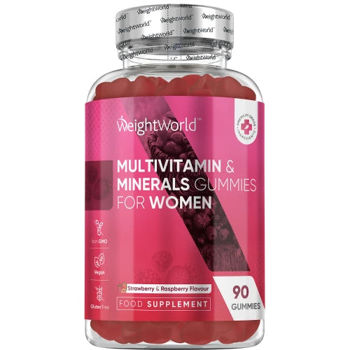 Se Multivitamin Gummies til kvinder ✔ Kæmpe udvalg i WeightWorld - Køb online på udsalg og tilbud lige nu ✔ Billig fragt og hurtig levering - Varenummer: WeightWorld-50277 og 5056128128398 på lager - Udsalg på Kosttilskud til kvinder Spar helt op til 57% - Kæmpe udsalg på over 739 mærker