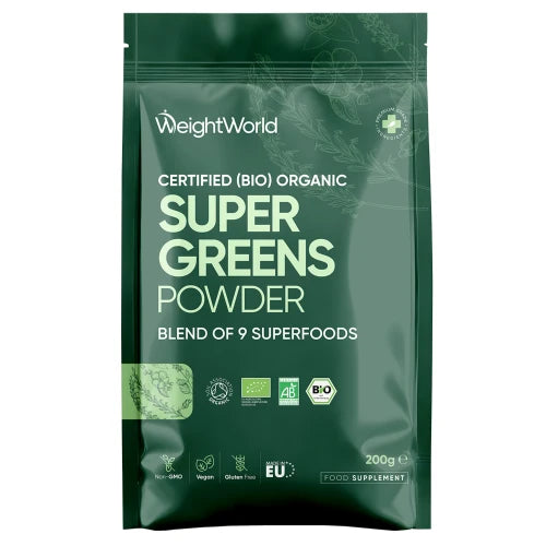 Se Økologisk Superfood Pulver ✔ Kæmpe udvalg i WeightWorld - Køb online på udsalg og tilbud lige nu ✔ Lav fragtpris og hurtig levering - Varenummer: WeightWorld-43843 og 5056128114148 på lager - Udsalg på Super Greens Få op til 63% i rabat - Over 1.798 mærker samlet på udsalg