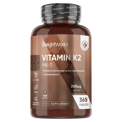 Se Vitamin K2 (MK-7) ✔ Kæmpe udvalg i WeightWorld - Køb online på udsalg og tilbud lige nu ✔ Super billig fragt og lynhurtig levering - Varenummer: WeightWorld-49569 og 5056128127261 på lager - Udsalg på K-vitamin Få op til 63% i rabat - Find over 1.798 mærker på udsalg