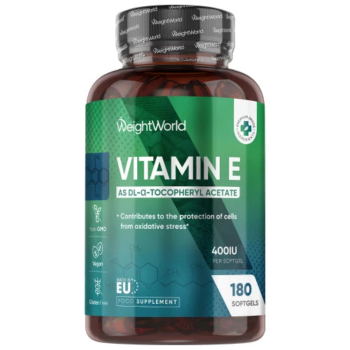 Se E-vitamin kapsler 10mcg(400IU) ✔ Kæmpe udvalg i WeightWorld - Køb online på udsalg og tilbud lige nu ✔ Lav fragtpris og hurtig levering - Varenummer: WeightWorld-48947 og 5056128126547 på lager - Udsalg på E-vitamin Store besparelser – op til 71% - Et af Danmarks største udvalg – 2.739+ mærker
