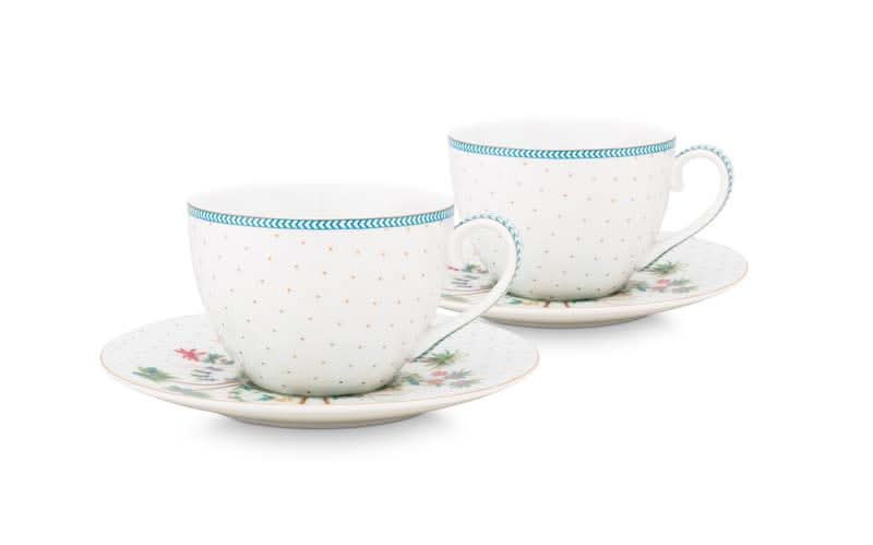 Se billigt tilbud på Jolie Dots Gold kopper & underkopper (2 stk) fra Pip Studio. Spar op til 54% på udsalg. Hurtig levering (1-2 dage) & billig fragt.
