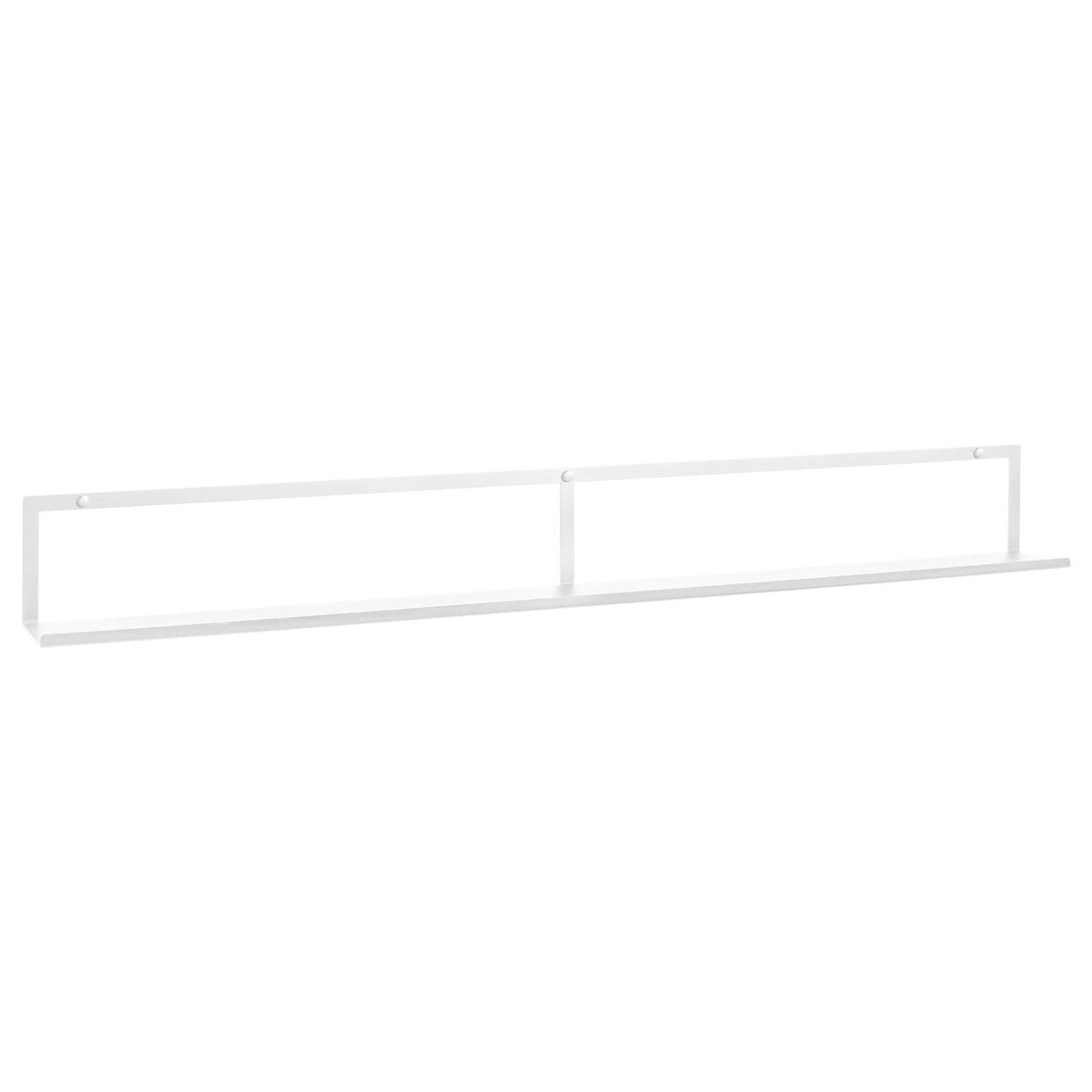 Naga gallerihylde i hvid metal, 90 cm