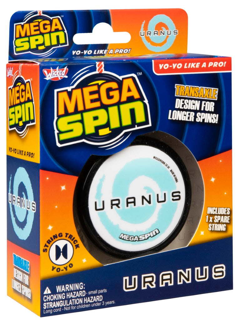 Se Wicked Mega Spin Uranus - Yo-yo ✔ Kæmpe udvalg i Wicked Vision - Køb online på udsalg og tilbud lige nu ✔ Super billig fragt og lynhurtig levering - Varenummer: MMAction-226021 og 5060170943786 på lager - Udsalg på Havespil til børn Op til 57% rabat - Over 1.329 mærker på online udsalg